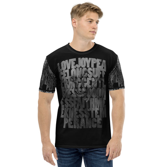 FRUIT of the Spirit - On Fire With Praise - B&W (Men's)