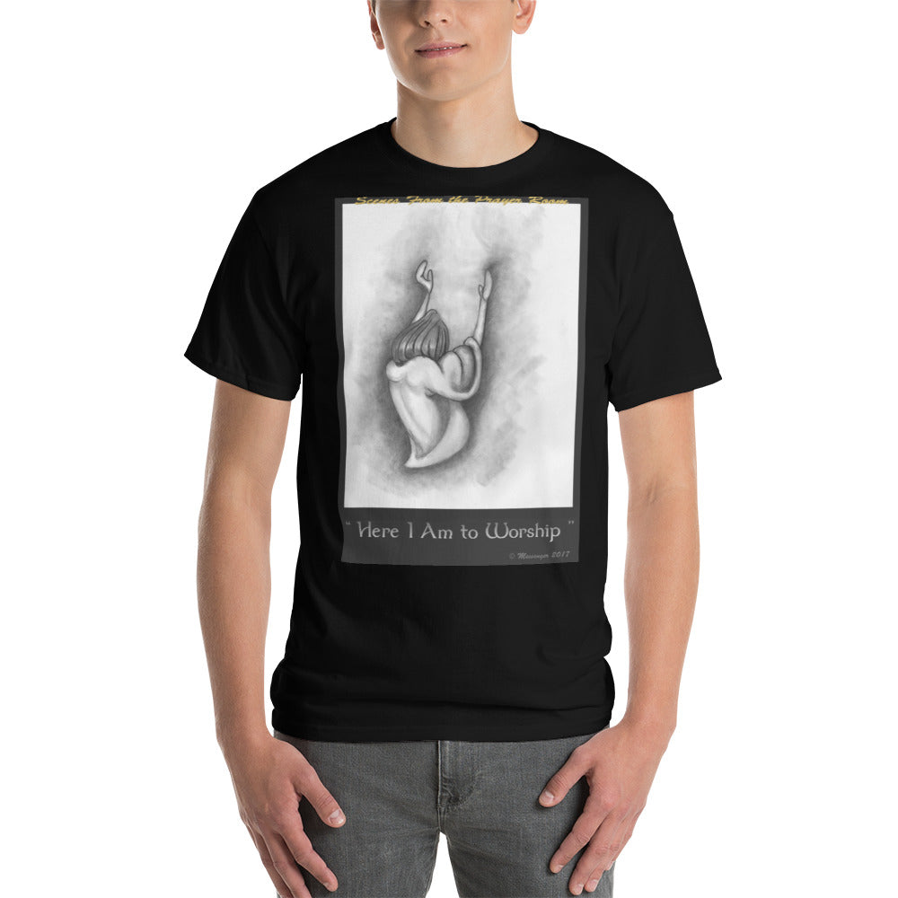 Here I Am To Worship - Short Sleeve T-Shirt