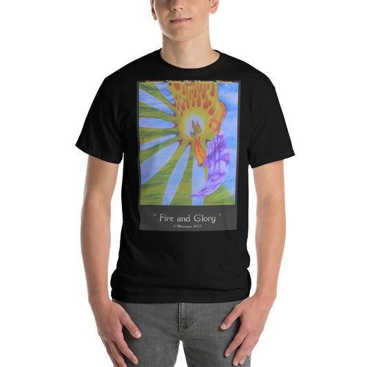 Fire and Glory-Color - Short Sleeve T-Shirt