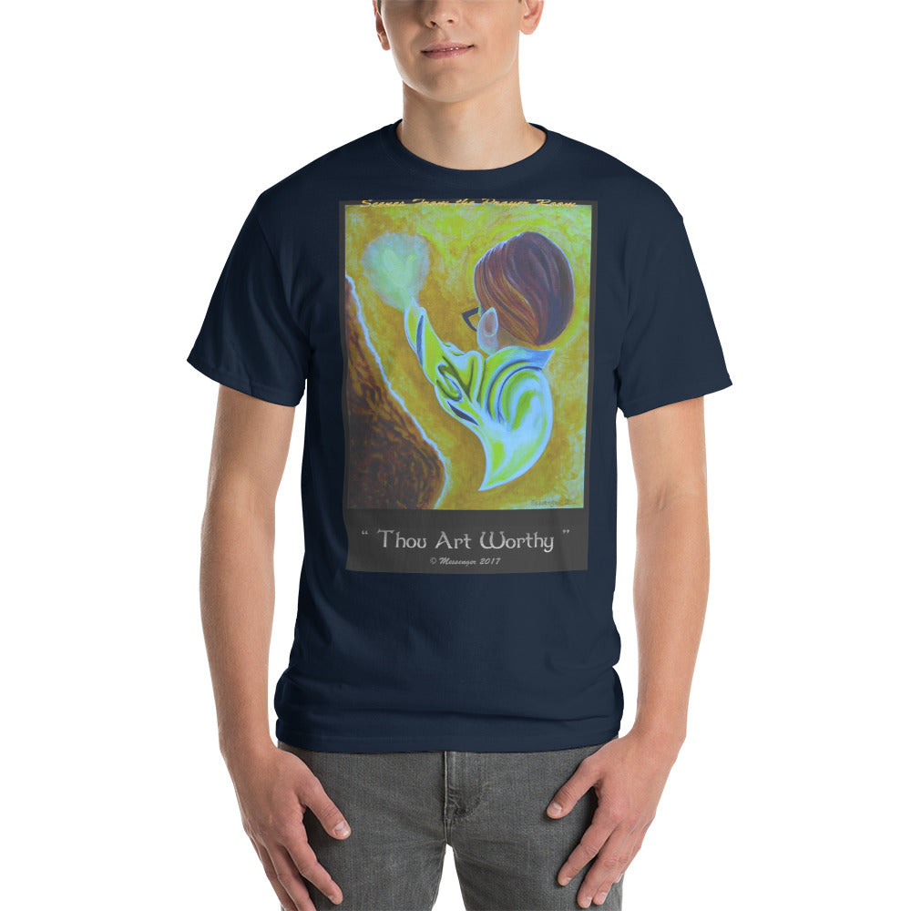 Thou Art Worthy Color - Short Sleeve T-Shirt