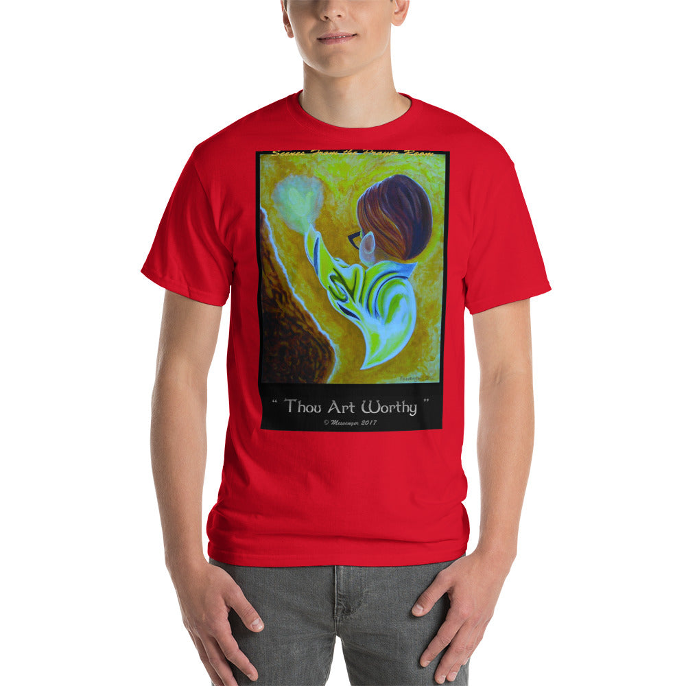 Thou Art Worthy Color - Short Sleeve T-Shirt