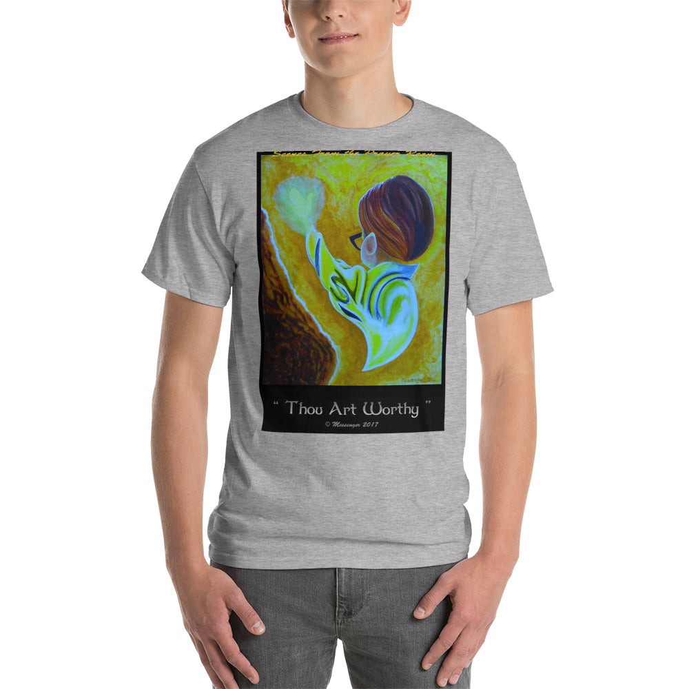 Thou Art Worthy Color - Short Sleeve T-Shirt