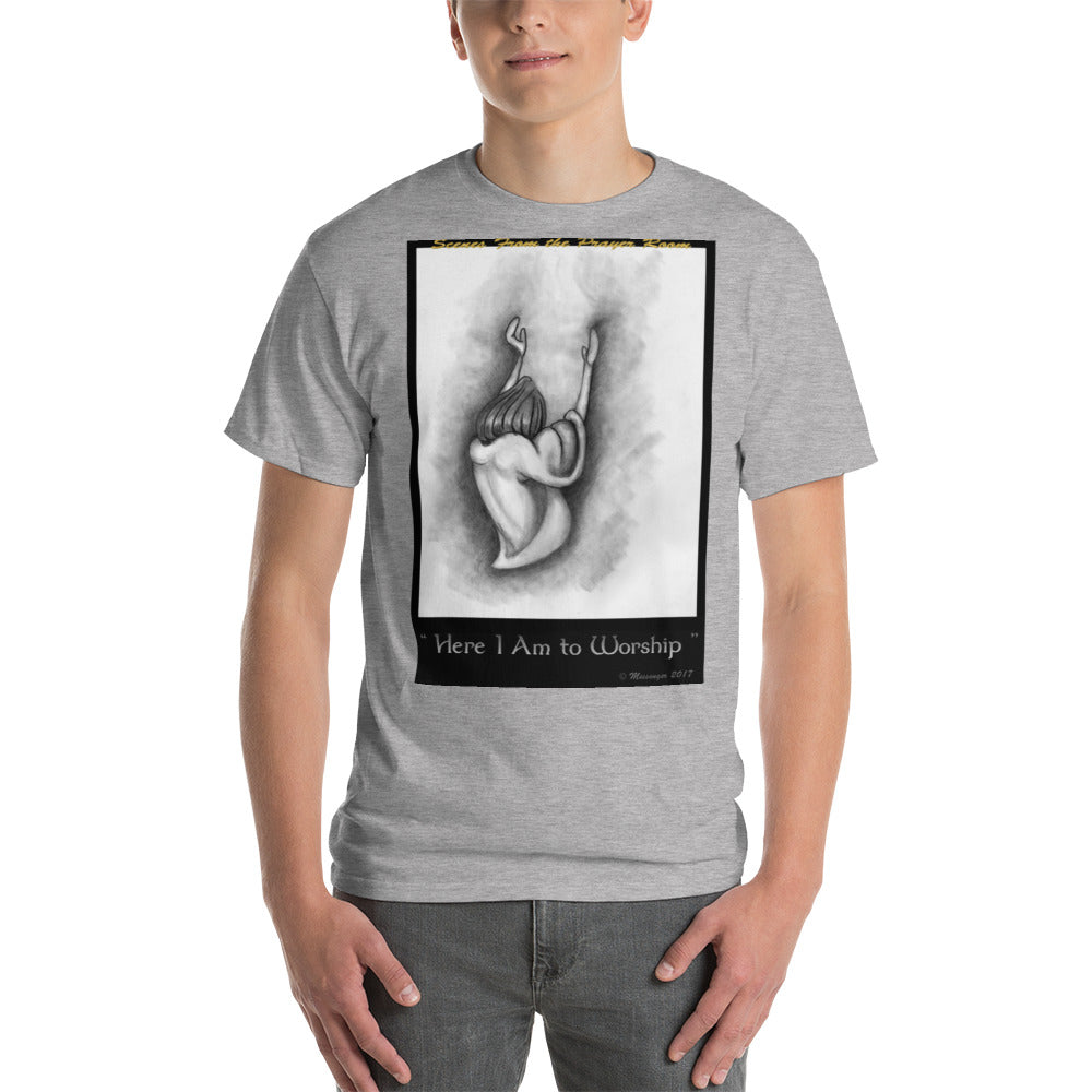 Here I Am To Worship - Short Sleeve T-Shirt