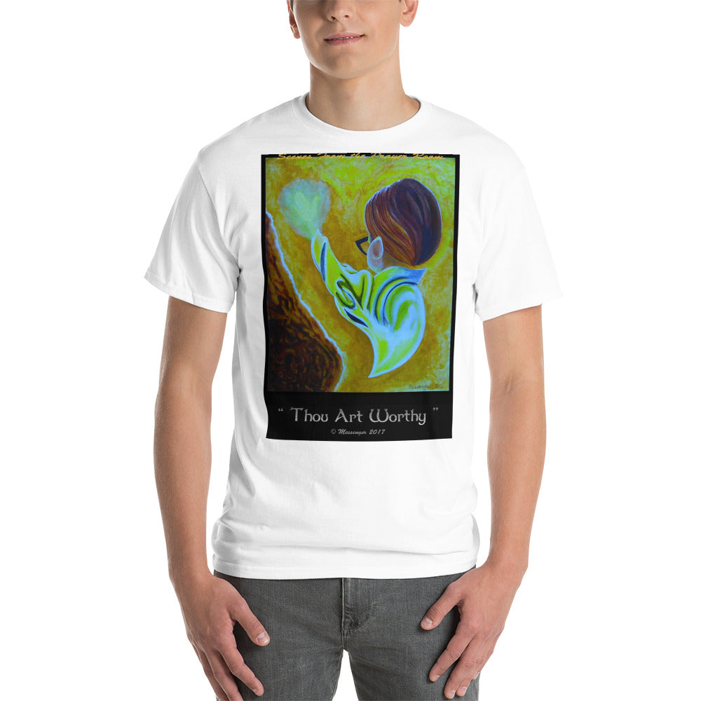 Thou Art Worthy Color - Short Sleeve T-Shirt