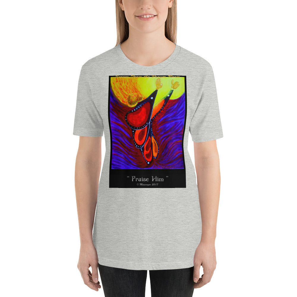 Praise Him-Color - Women's t-shirt