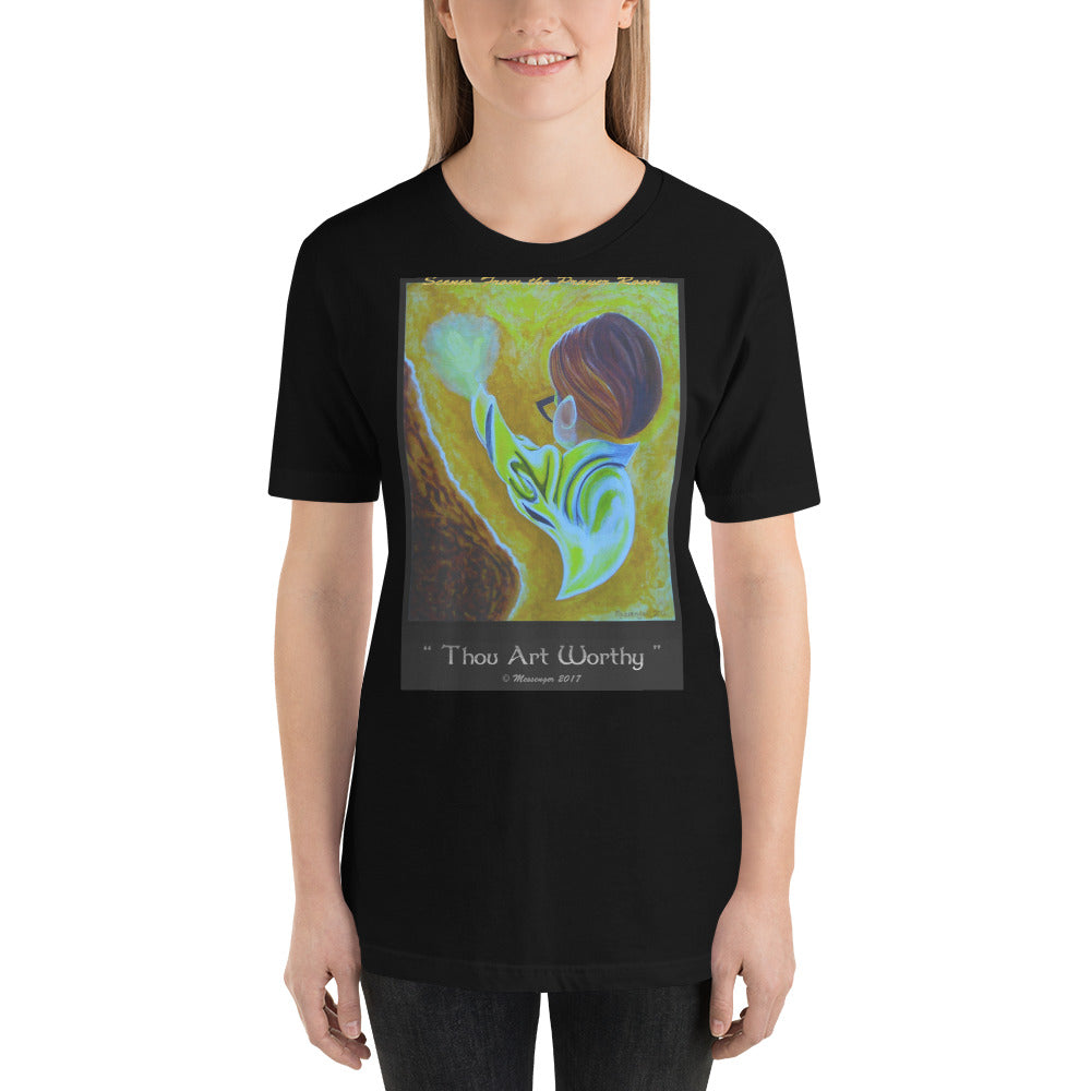 Thou Art Worthy-Color - Women's t-shirt