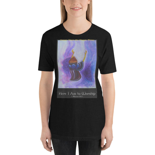 Here I Am To Worship-Color- Women's t-shirt