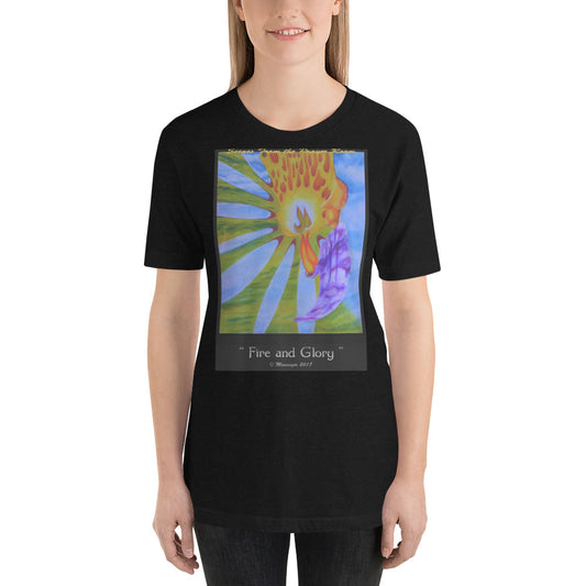 Fire and Glory-Color - Women's t-shirt