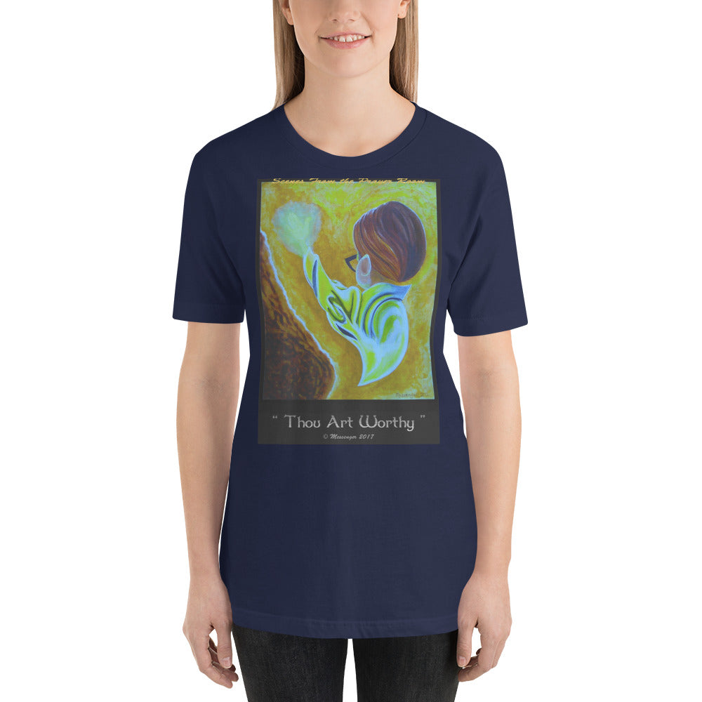 Thou Art Worthy-Color - Women's t-shirt