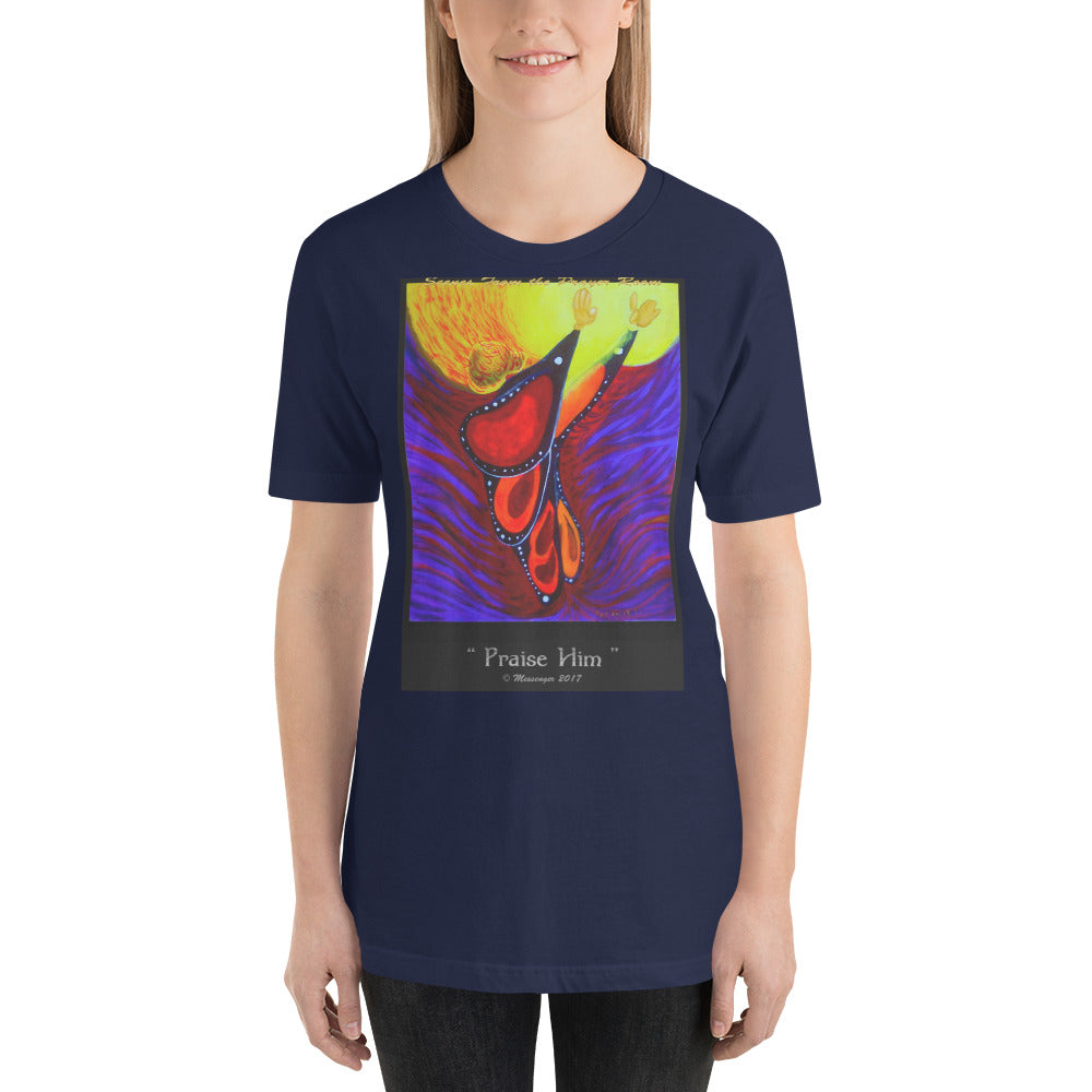 Praise Him-Color - Women's t-shirt