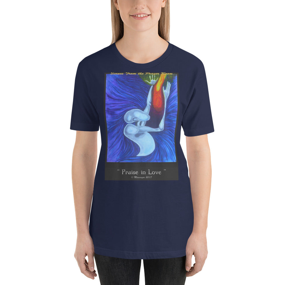 Praise In Love-Color - Women's t-shirt