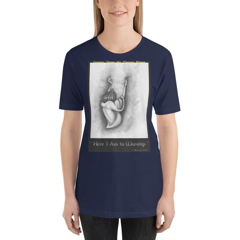 Here I Am To Worship- Women's  t-shirt