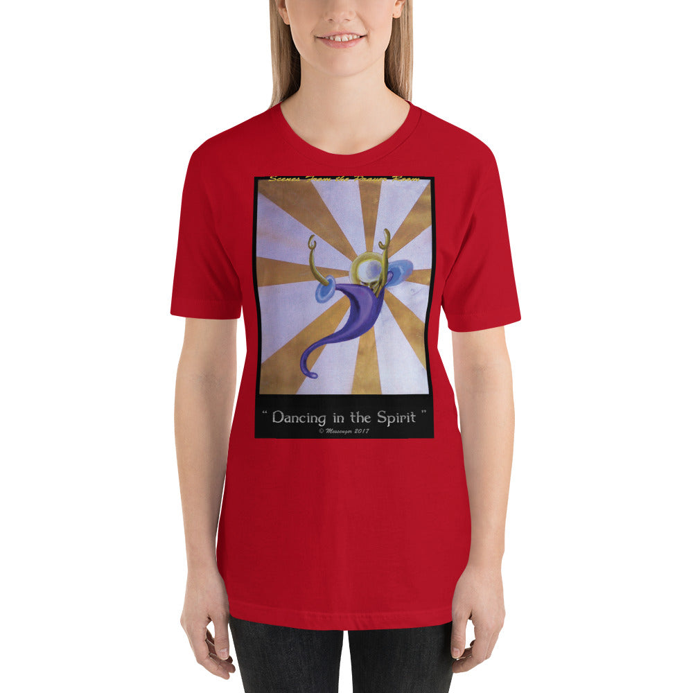 Dancing in The Spirit-Color- Women's t-shirt