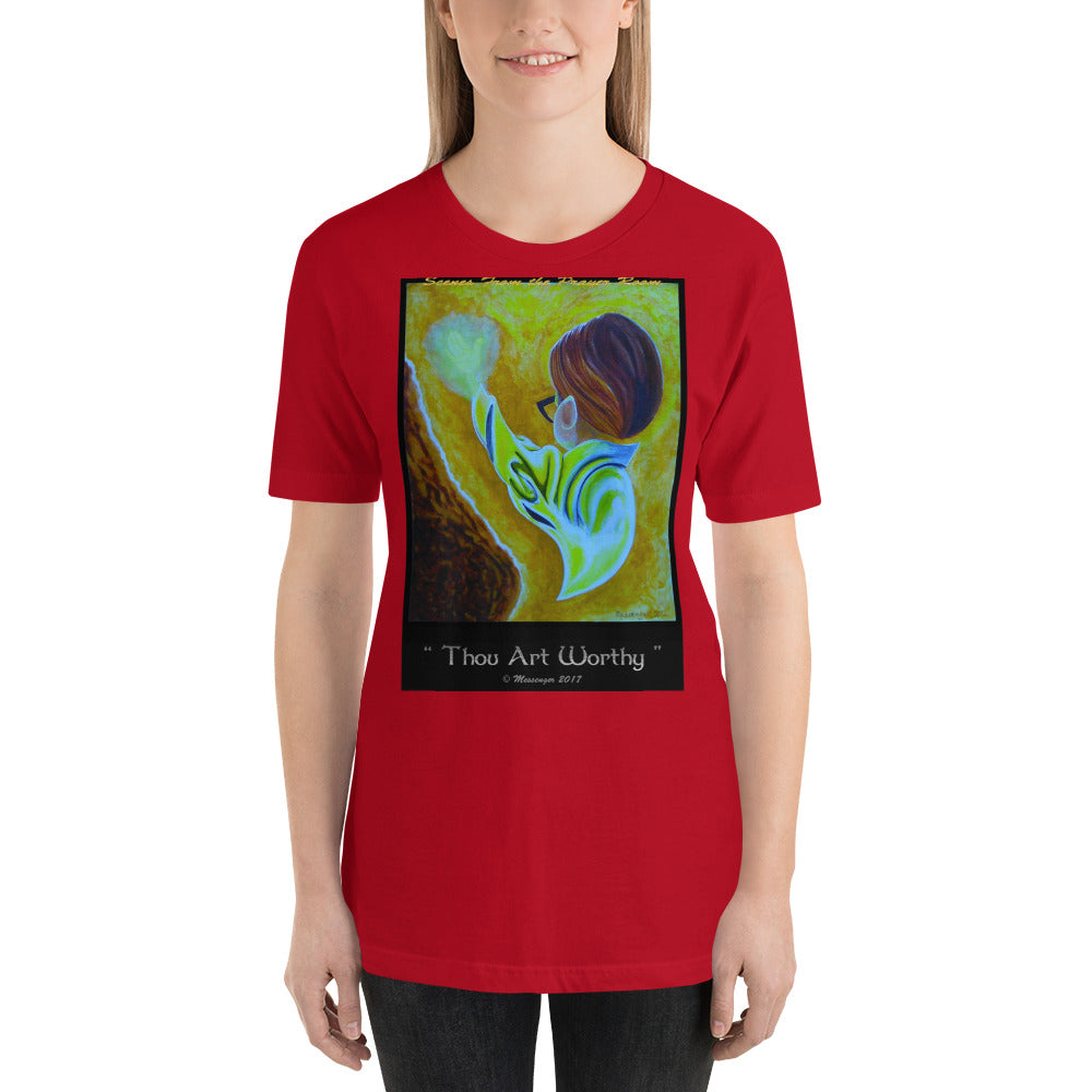 Thou Art Worthy-Color - Women's t-shirt