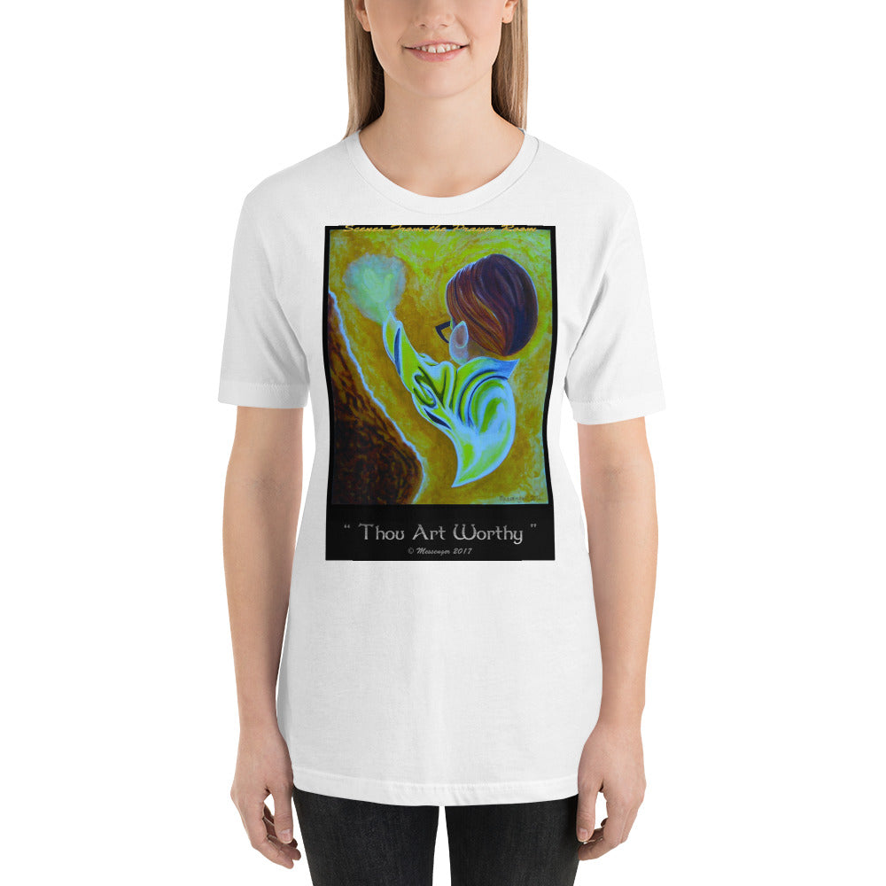 Thou Art Worthy-Color - Women's t-shirt