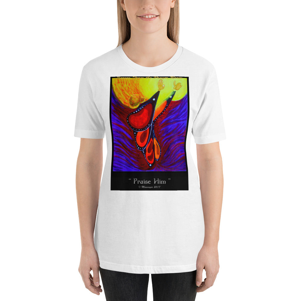 Praise Him-Color - Women's t-shirt